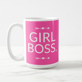 Shock rosa Modern Girl Chef Kaffemugg