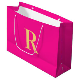 Shock rosa Monogram - enkel modern