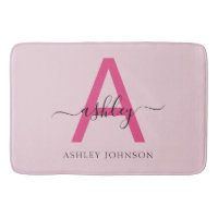 Shock rosa Monogram Girl's Dorm Room