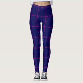 Shock rosa Motståndskraft mot pålagd resistens Leggings