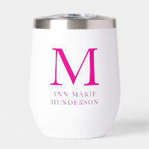 Shock rosa Namn och Monogram