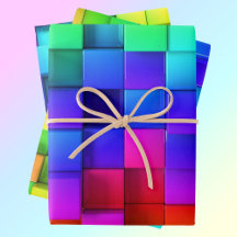 Shock rosa Neon Grönt Blue Violet Gift