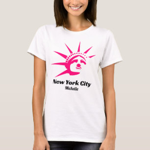 Shock rosa New York City Bachelorette Party T Shirt