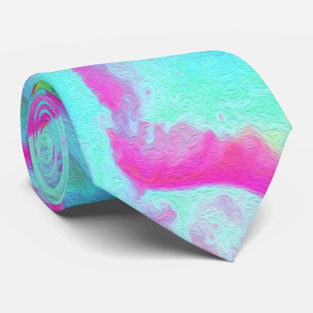 Shock rosa och Blue Succulent Sedum Rosette Slips (Rullad)