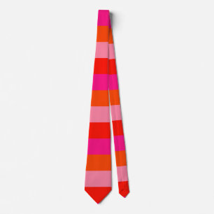 Shock rosa och Bright Orange Rand Slips