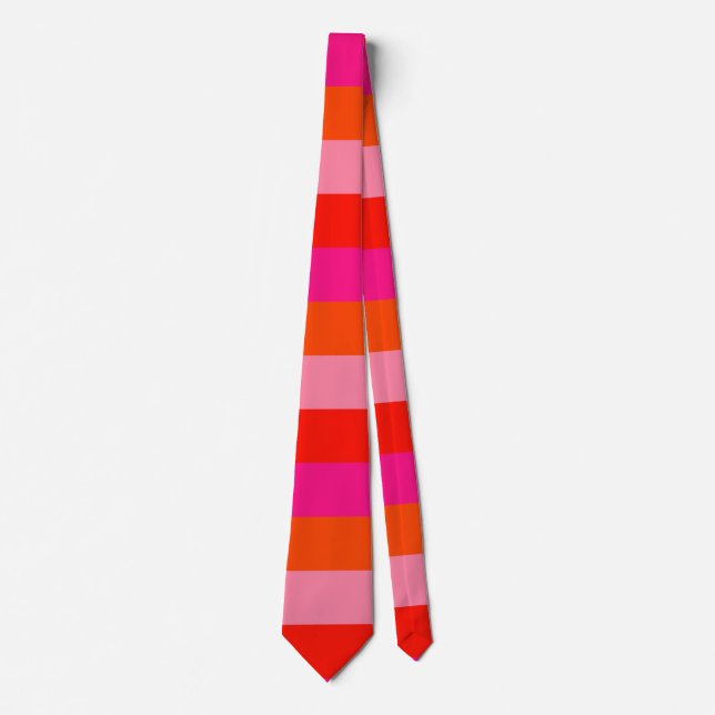Shock rosa och Bright Orange Rand Slips (Framsida)
