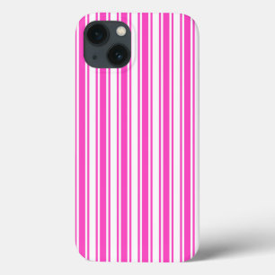 Shock rosa och vitt godis rand Fodral-Mate iPhone