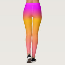 shock rosa Orange Ombre-övertoning