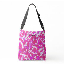 Shock rosa Personlig Artists Crossbody Bag