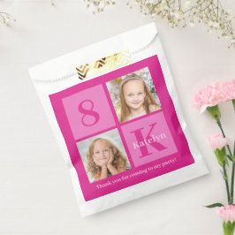 Shock rosa Photo Collage Anpassningsbar Flick kala