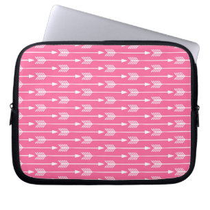 Shock rosa Pilar Mönster Laptop Sleeve