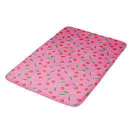 Shock rosa Pop Art Berry Cherry Badrumsmatta