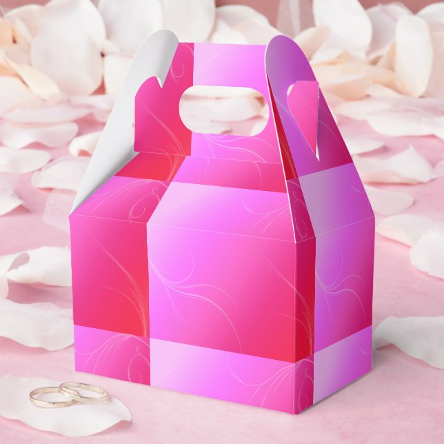 Shock rosa presentaskar (Bröllop)