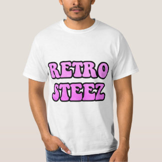 Shock rosa Retro Steez T-shirt