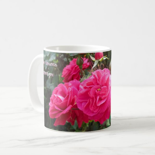 SHOCK ROSA RO - PERSONLIG MORS DAG KAFFEMUGG (Framsida vänster)