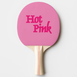 Shock rosa rosa ping pong paddle pingisracket