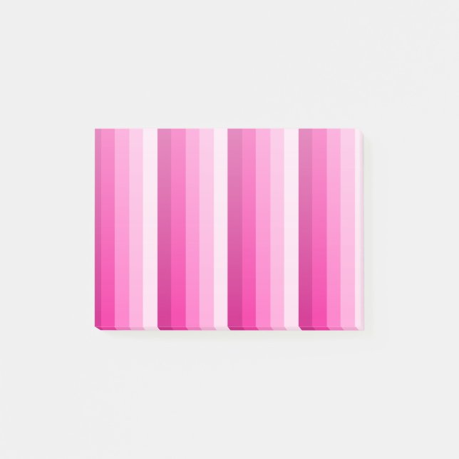 Shock rosa Shadow rand Post-it Block (Framsida)