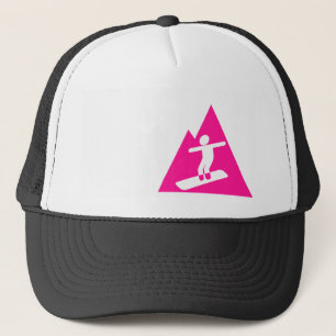 Shock rosa Snowboarding Keps