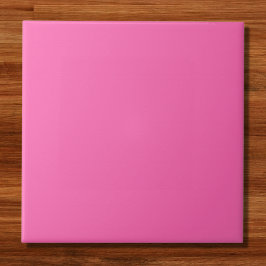 Shock rosa Solid Färg Kakelplatta