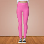 Shock rosa Solid Färg Leggings<br><div class="desc">Shock rosa Solid Färg</div>