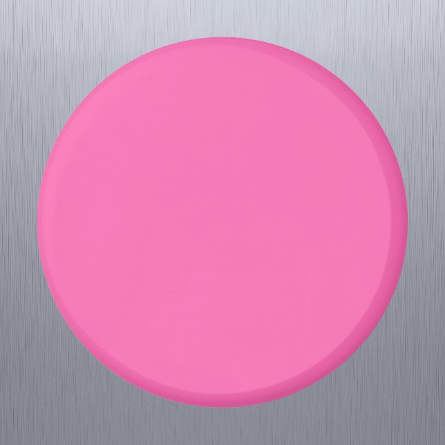 Shock rosa Solid Färg Magnet (Skapare uppladdad)