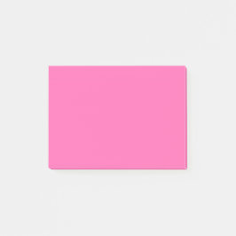Shock rosa Solid Färg Post-it Block