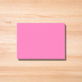 Shock rosa Solid Färg Post-it Block