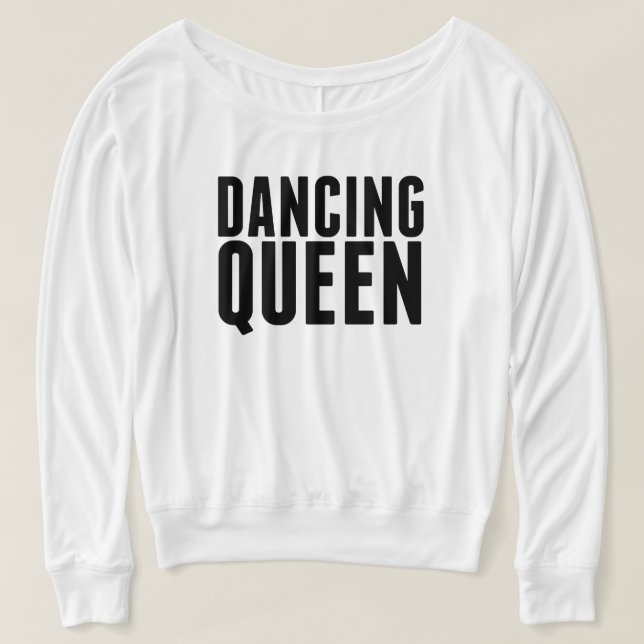 Shock rosa som dansar av, knuffar utslagsplatsen tee (Design framsida)