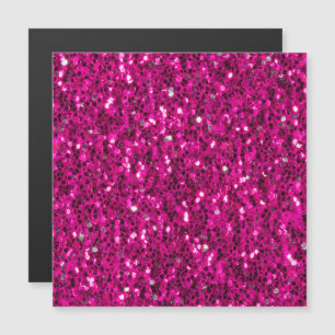 Shock rosa sparkles faux glitter