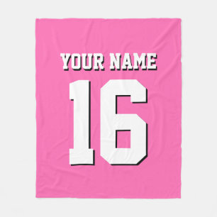 Shock rosa Sporty Team Jersey Fleecefilt