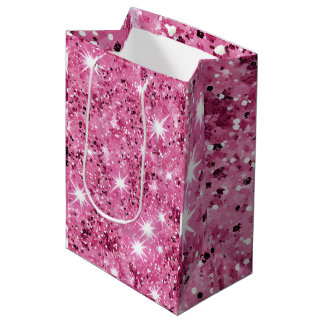 Shock rosa Stars Sequin Glitter