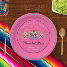 Shock rosa Sugar Skull Birthday