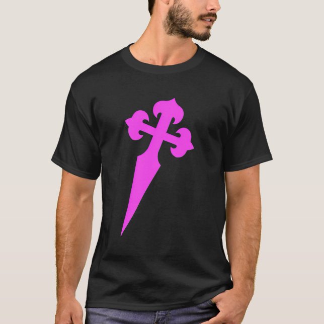 Shock rosa Sword T Shirt (Framsida)
