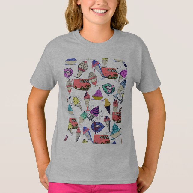 Shock rosa t shirt (Framsida)