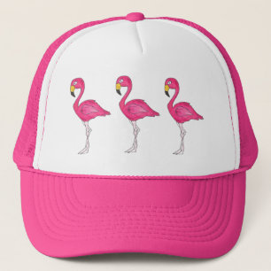 Shock rosa Tropical Flamingo Flamingos Bird Keps