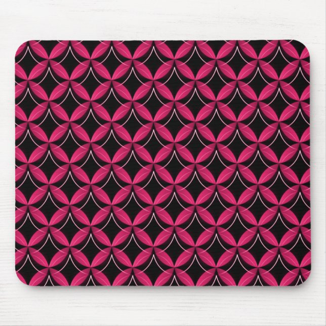 Shock rosa Uptown Glam Mousepad Musmatta (Framsidan)