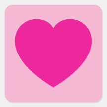 Shock rosa Valentines Hjärta
