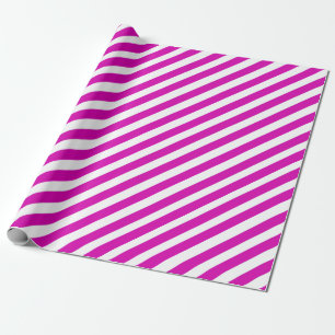 Shock rosa Wide Rand Helgdag Presentpapper