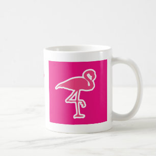 Shock rosaFlamingos Kaffemugg
