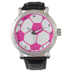 Shock rosafotbollboll armbandsur
