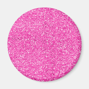 Shock rosaglitter magnet