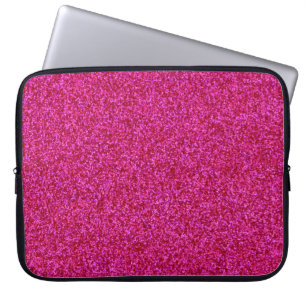 Shock rosaglitterlaptop sleeve