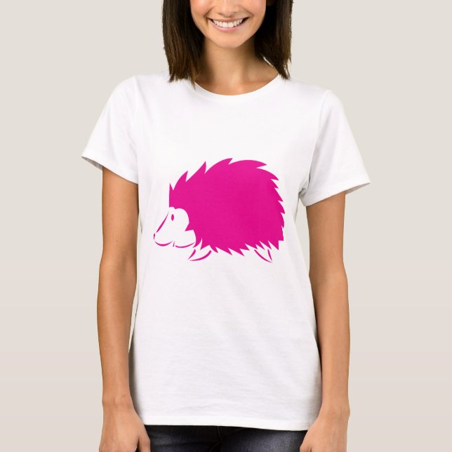 Shock rosaigelkott t-shirt (Framsida)