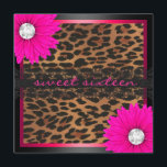 Shock rosaLeopardsweet sixteen Inbjudningar<br><div class="desc">Shock rosaLeopardsweet sixteen</div>