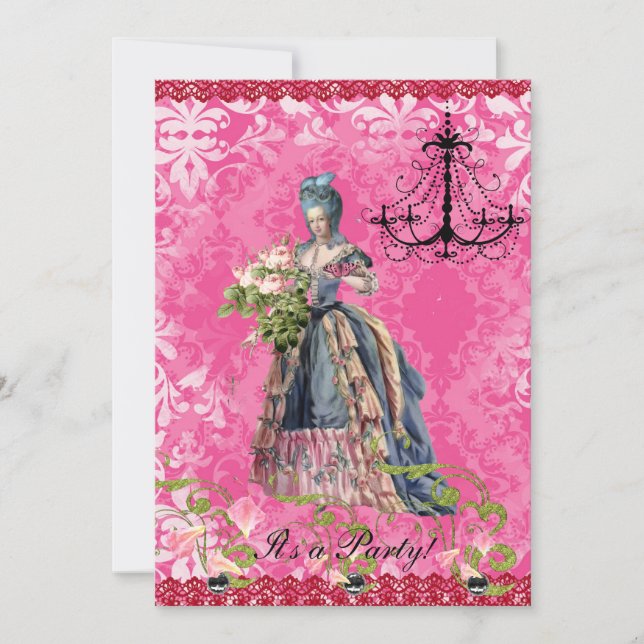 Shock rosaMarie inbjudan (Framsida)