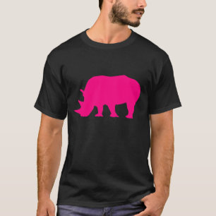 Shock rosanoshörningskjorta tee shirt