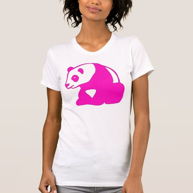 SHOCK ROSAPANDABJÖRN T TEE SHIRT (Framsida)