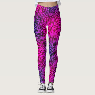 Shock rosasebra leggings