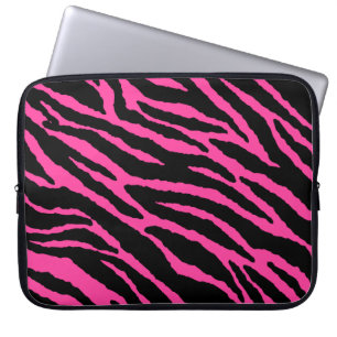 Shock rosasebralaptop sleeve
