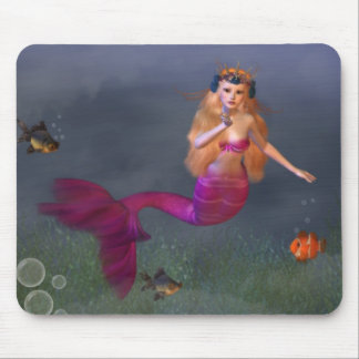 Shock rosasjöjungfru Mousepad Musmatta